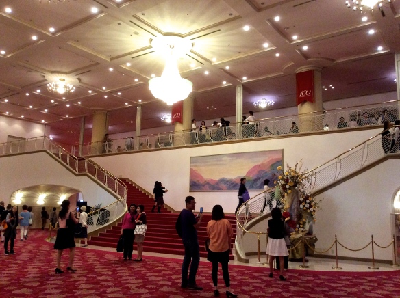 The foyer of the Takarazuka Grand Theatre